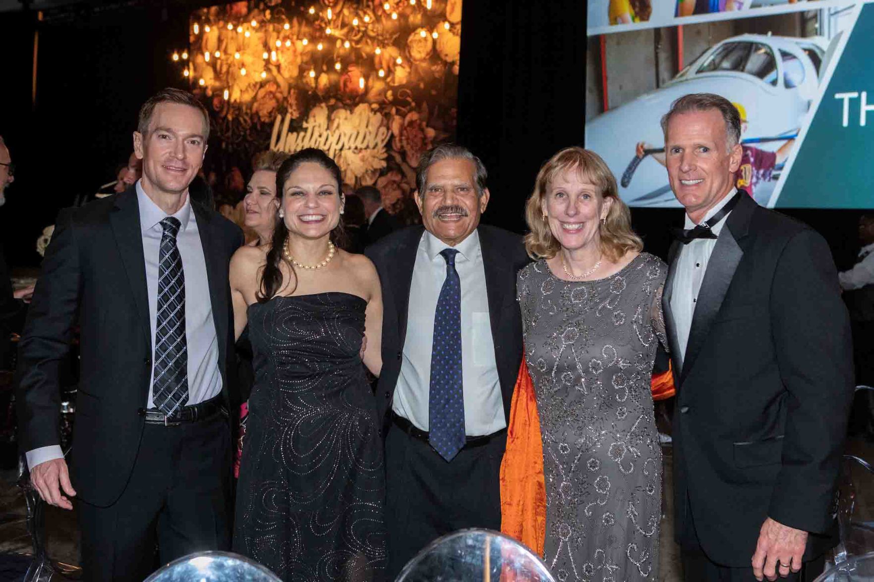 Colin and Bithika Thompson and Dr. Basu and Mrs. Jean Saha